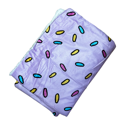 Pink Sprinkles For Days blanket - fleece dog blanket - The Bark Market