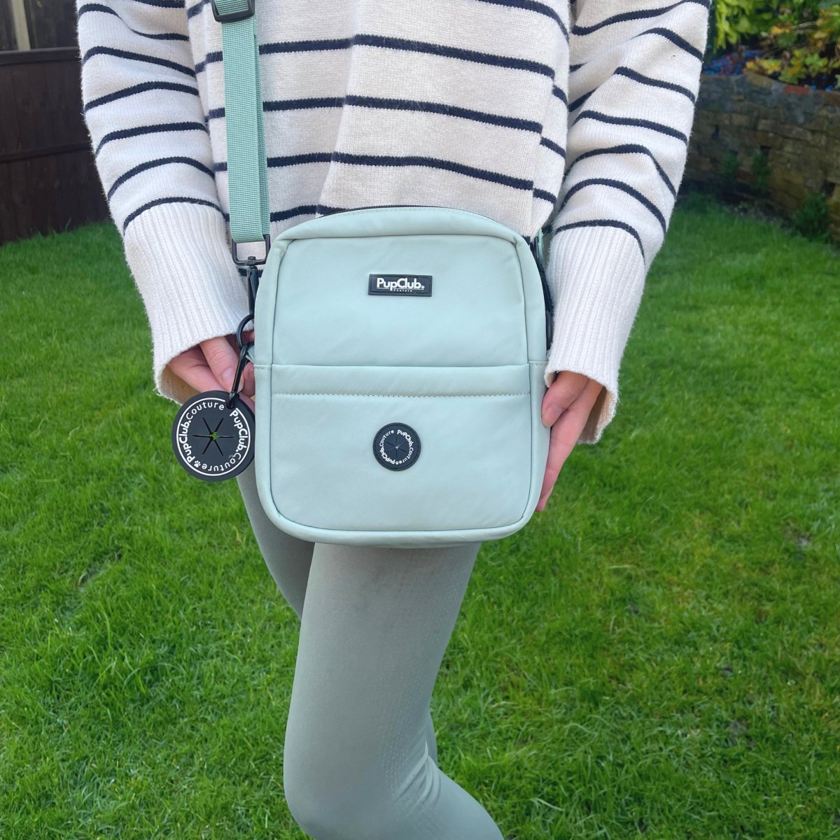 Mini Dog Walking Bag - Sage Green - The Bark Market