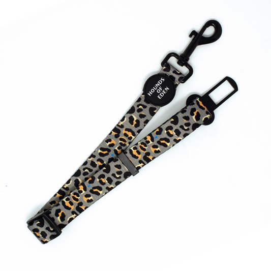 'Steel Leopard' Car Seat belt Restraint - The Bark Market