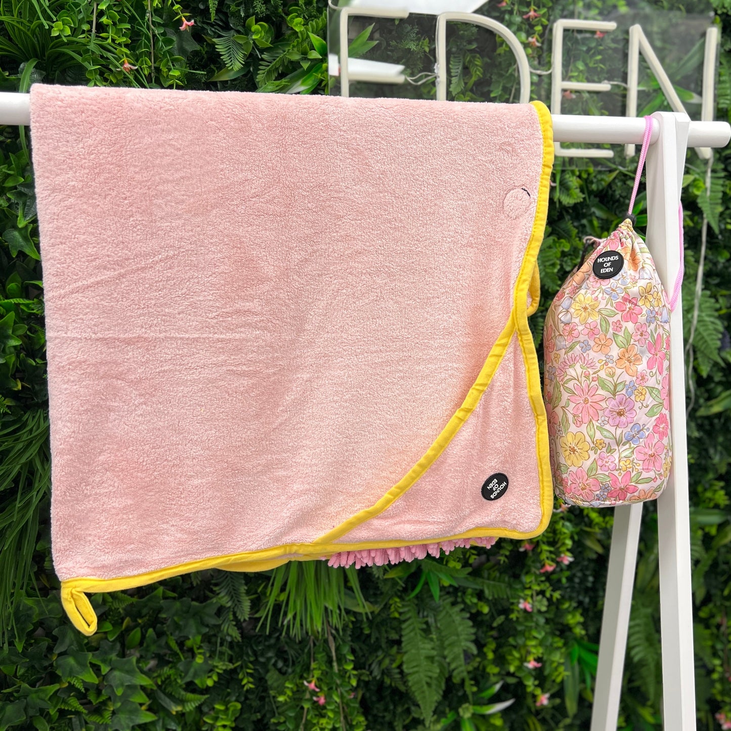 Pastel Petal Dog Towel - The Bark Market