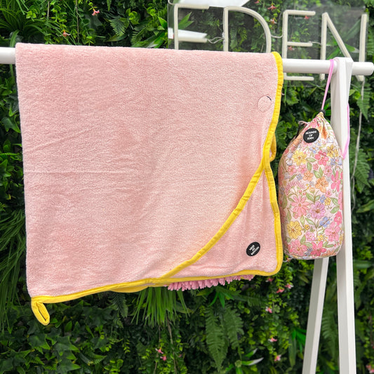 Pastel Petal Dog Towel - The Bark Market