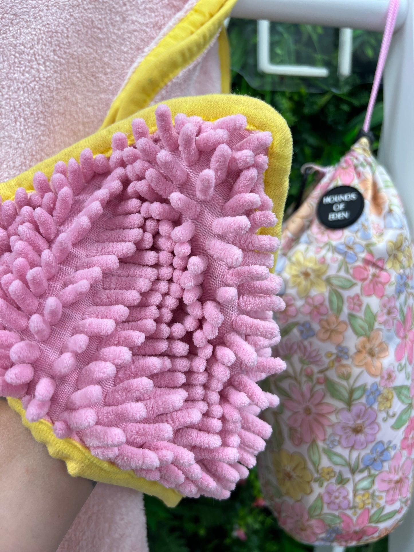 Pastel Petal Dog Towel - The Bark Market