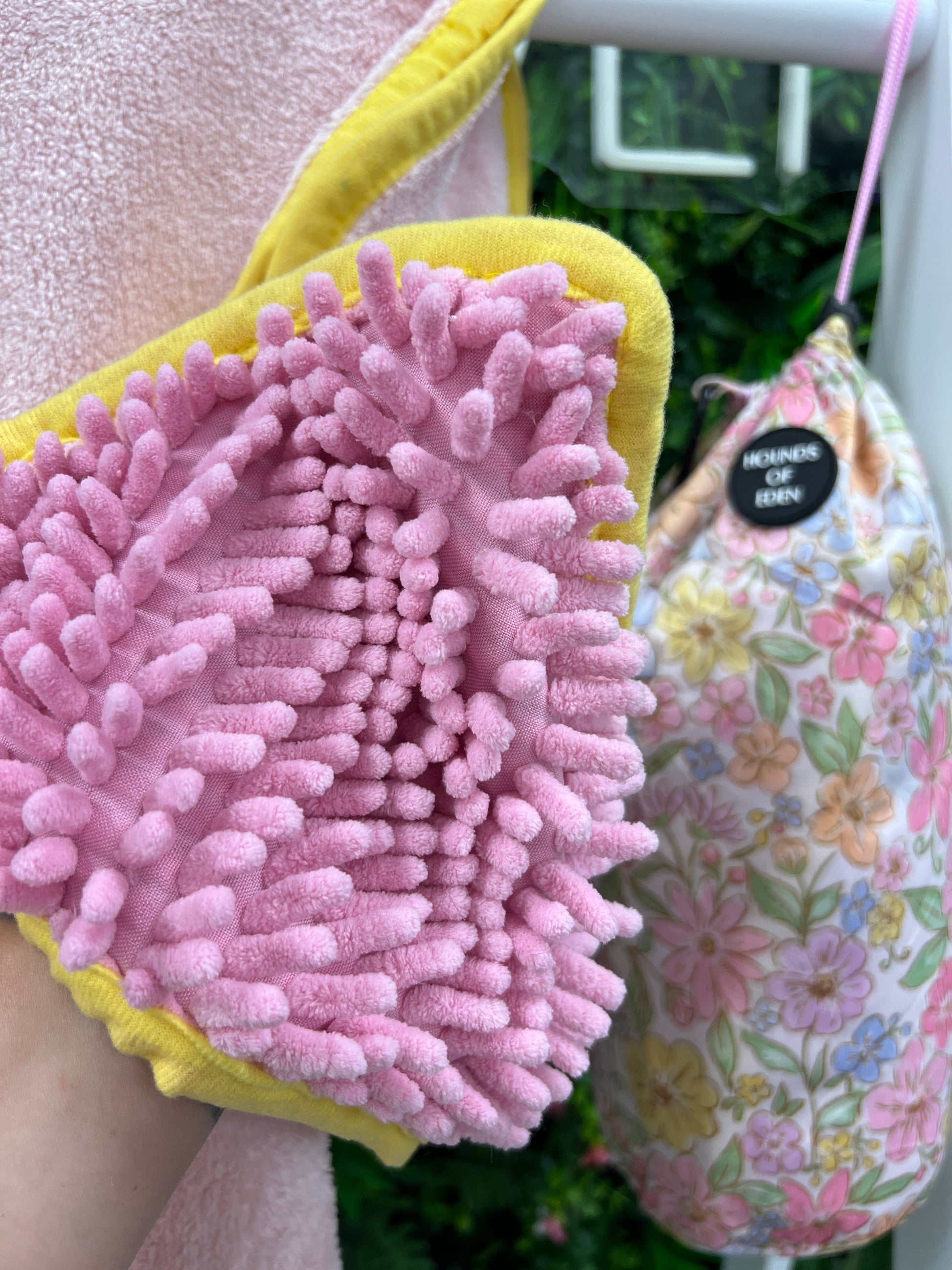 Pastel Petal Dog Towel - The Bark Market