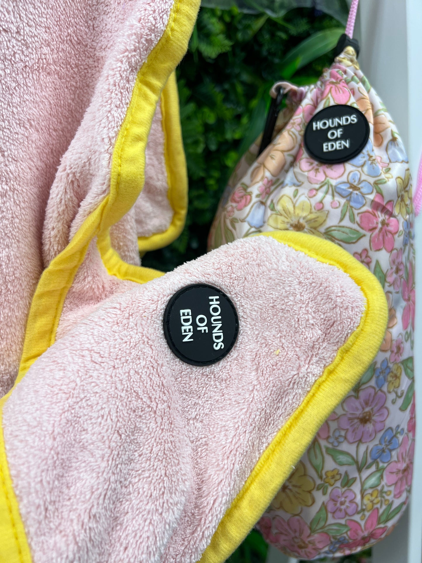 Pastel Petal Dog Towel - The Bark Market