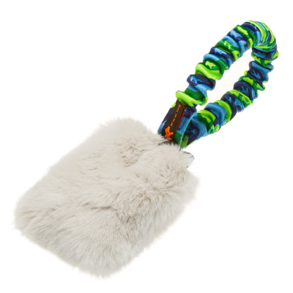 Faux Fur Pocket Bungee Squeaker - The Bark Market