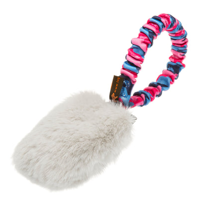 Faux Fur Pocket Bungee Squeaker - The Bark Market