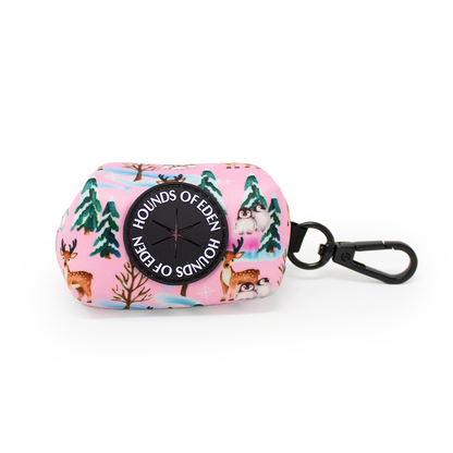 Aurora Nights - Pink Penguin Design Dog Harness - The Bark Market