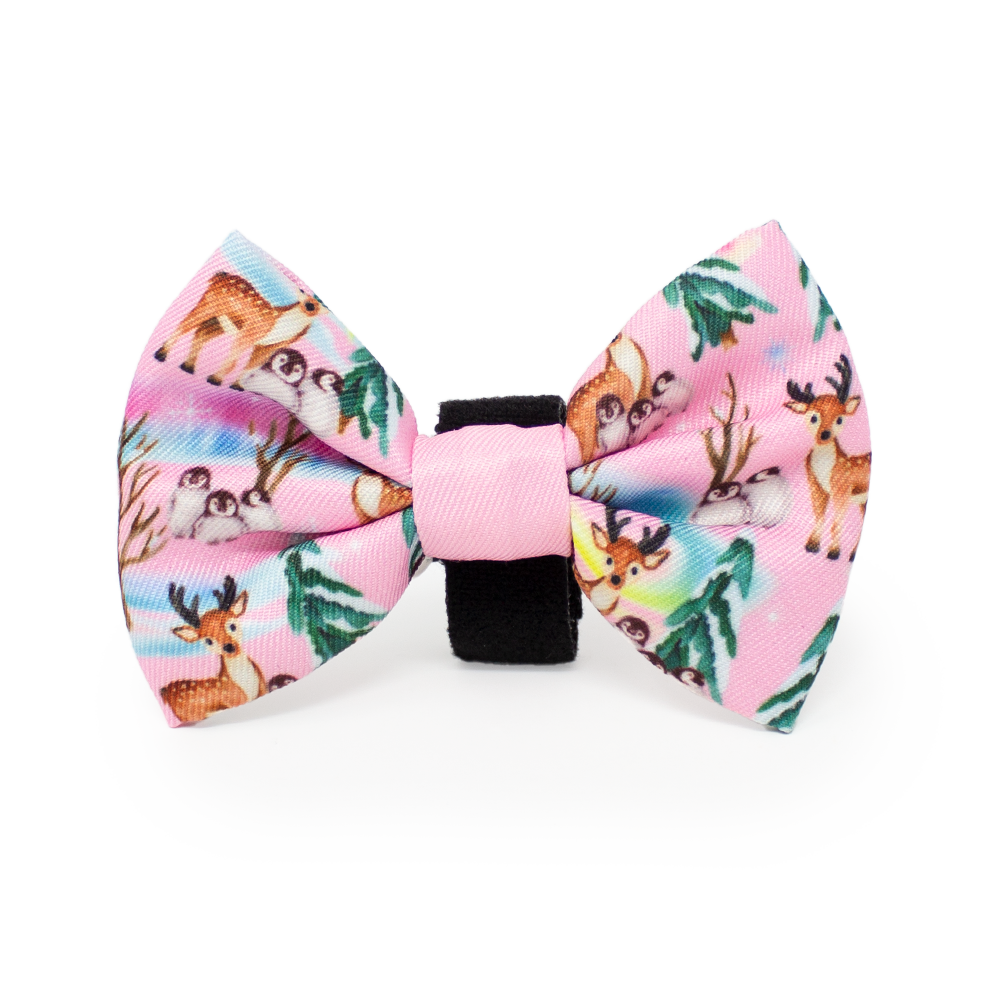 Aurora Nights - Pink Penguin Design Dog Harness - The Bark Market