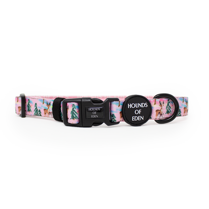 Aurora Nights - Pink Penguin Design Dog Harness - The Bark Market