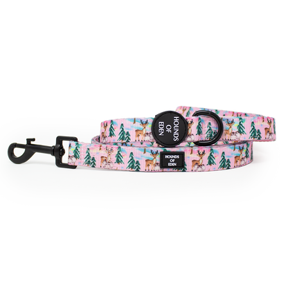 Aurora Nights - Pink Penguin Design Dog Harness - The Bark Market