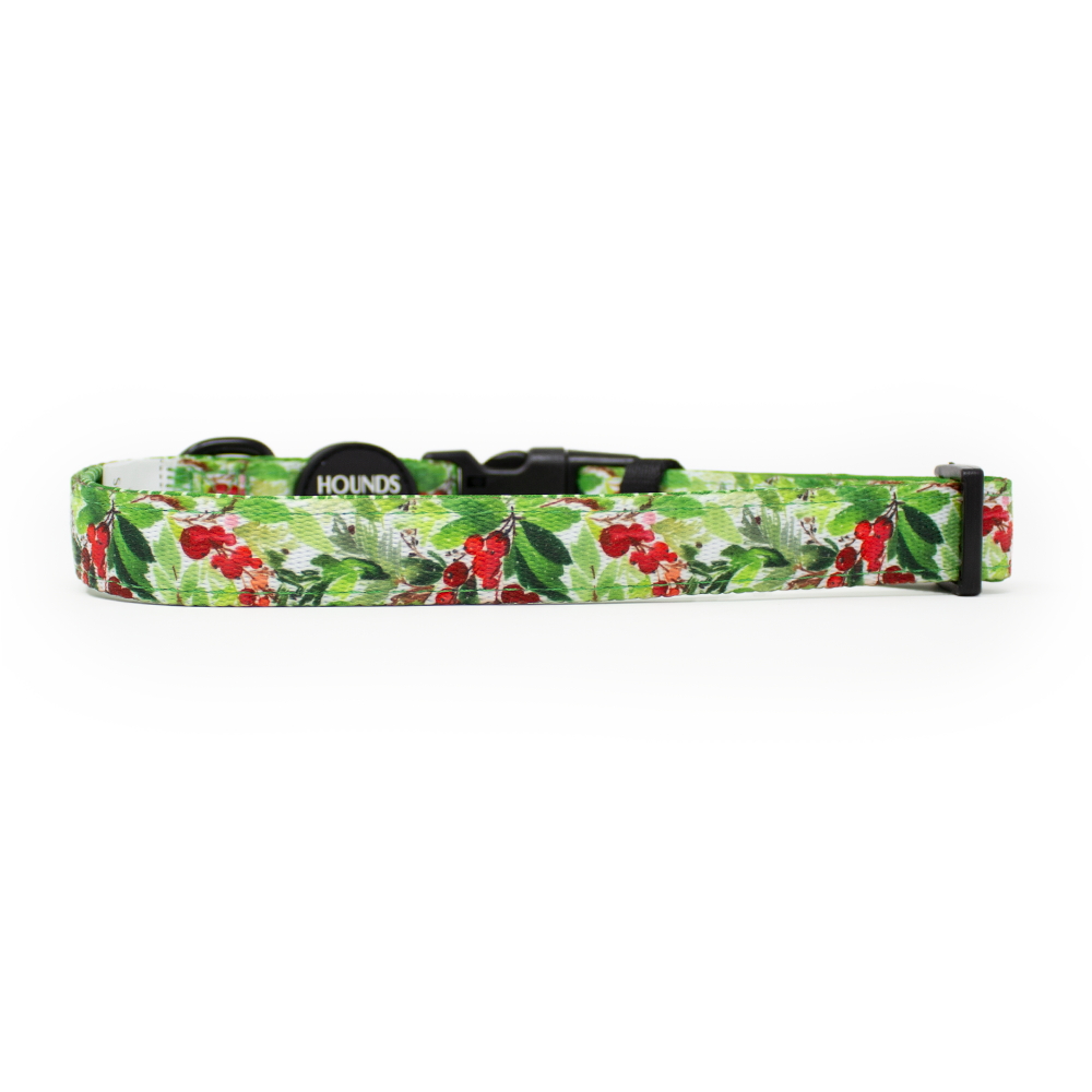 Winter Spruce & Berries Design Dog Harness - The Bark Market