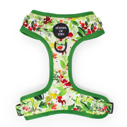 Winter Spruce & Berries Design Dog Collar - The Bark Market