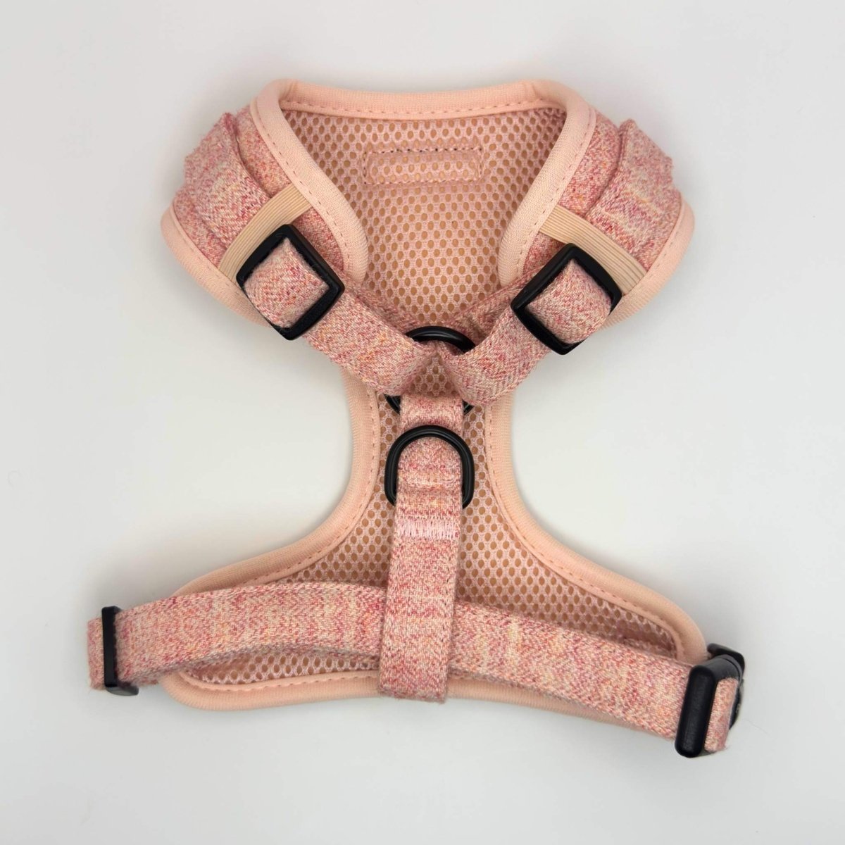 Tweed Adjustable Harness - Pink - The Bark Market