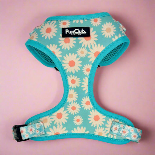 Adjustable Harness - Pastel Daisy - The Bark Market