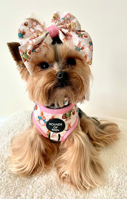 Bunny Tales - Pink, Dog Sailor Bow Tie - The Bark Market