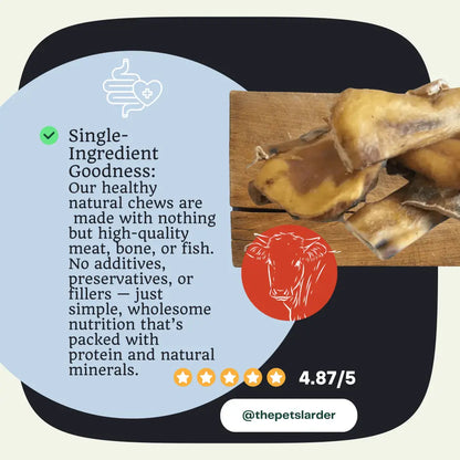 Beef Muscle Chew Natural Meat Chew For Dogs
