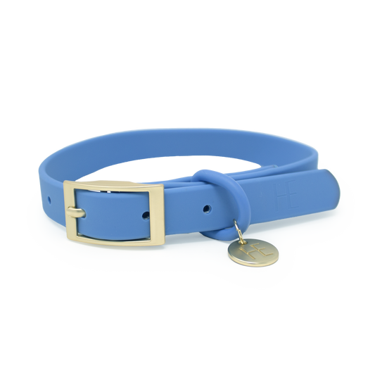 Lichen Blue 'All Weather' Dog Collar - The Bark Market