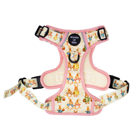Bunny Tales - Pink, Dog Supaw Strong™ Lite Harness (XS-XL) - The Bark Market