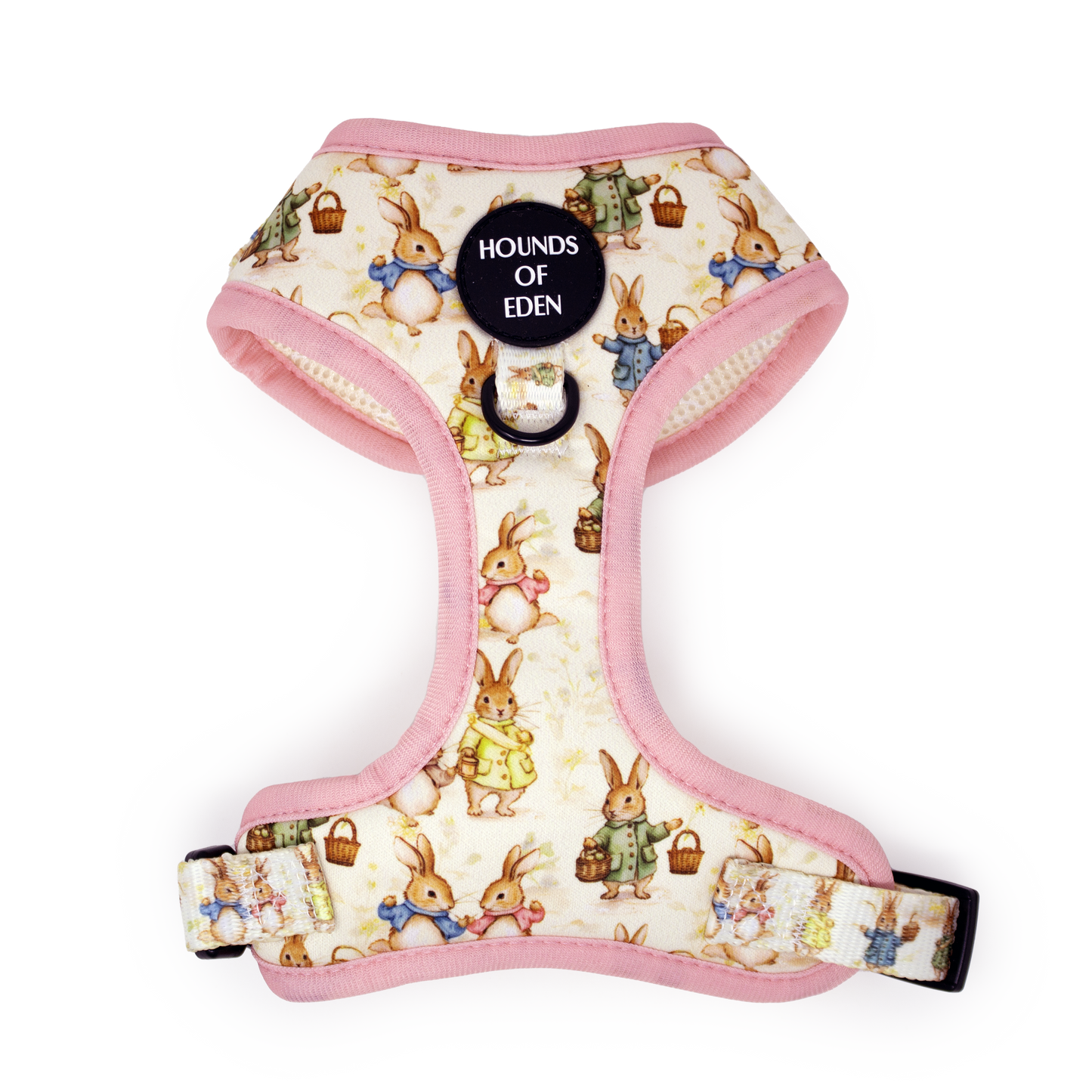 Bunny Tales - Pink, Dog Harness (XXS-XS) - The Bark Market