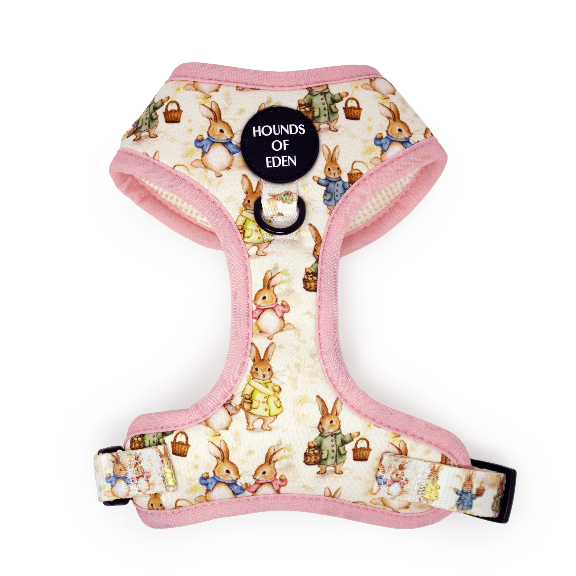 Bunny Tales - Pink, Dog Harness (XXS-XS) - The Bark Market