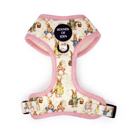 Bunny Tales - Pink, Dog Harness (XXS-XS) - The Bark Market