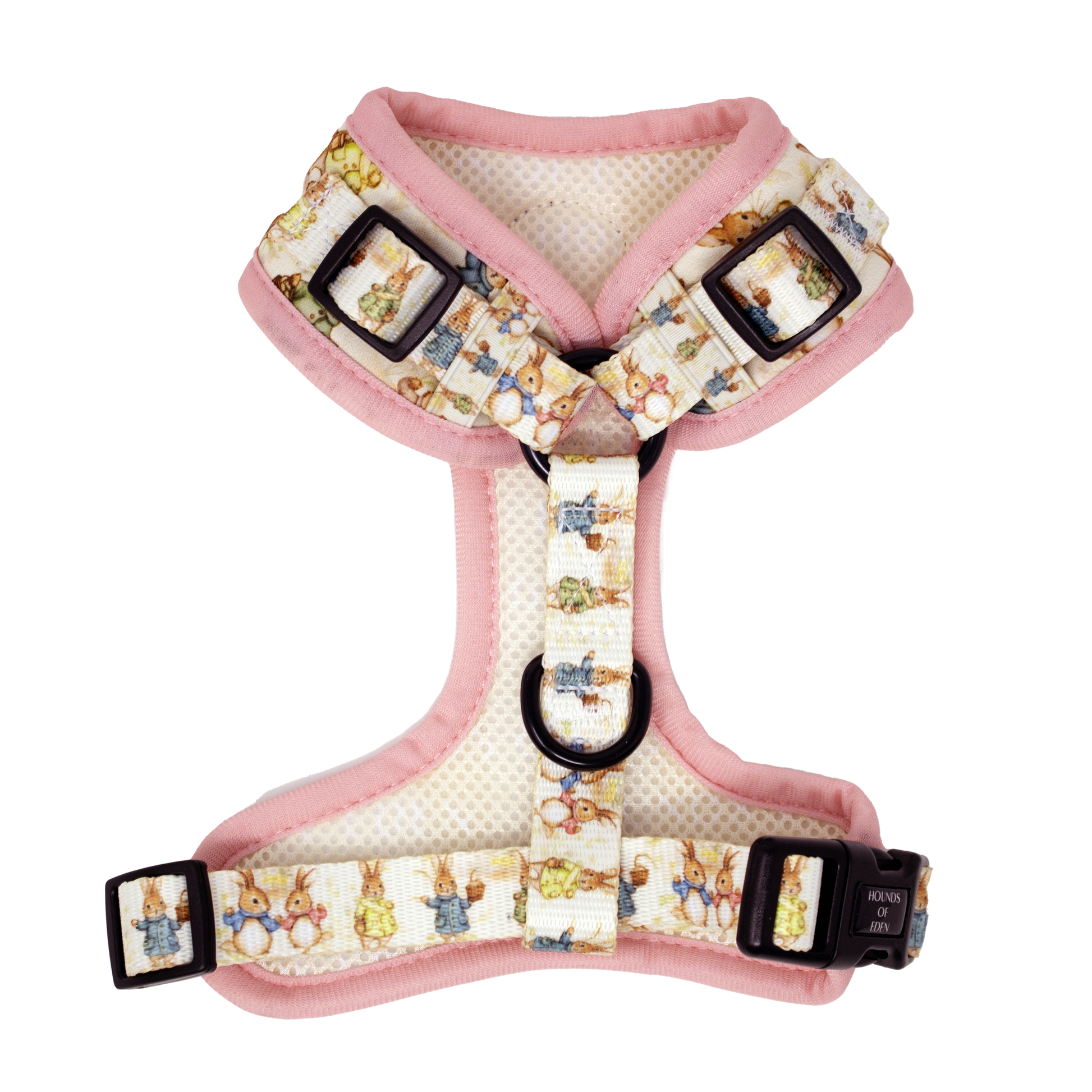 Bunny Tales - Pink, Dog Harness (XXS-XS) - The Bark Market