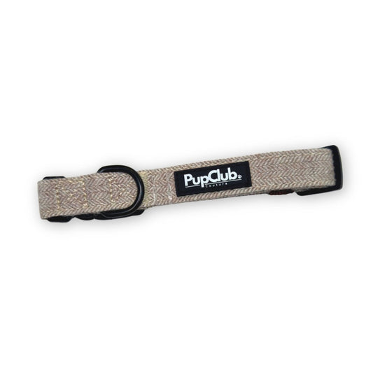 Collar - Tweed Brown - The Bark Market