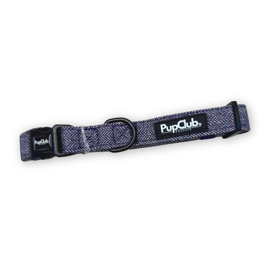 Collar - Tweed Blue - The Bark Market