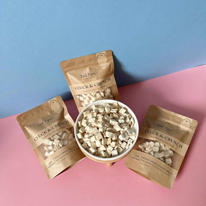 Taster Pack - 5 Freeze-Dried Pet Treats | Try All Flavours | Tail Tips UK