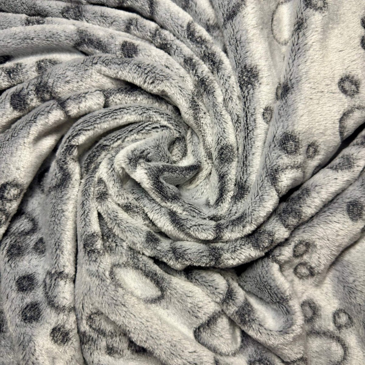 Dog Blanket - Grey Paws - The Bark Market