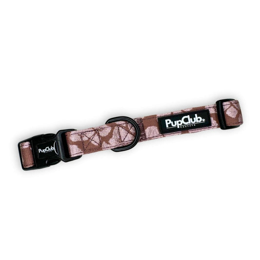 Luxe Collar - Mocha Petals - The Bark Market