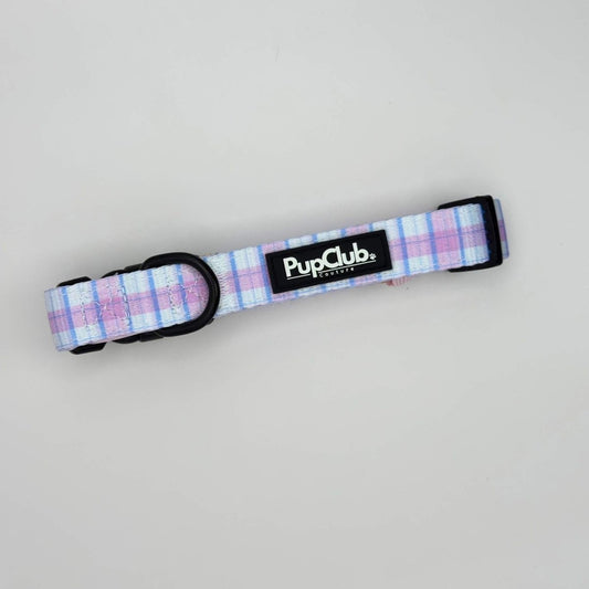 Collar - Pink Tartan - The Bark Market