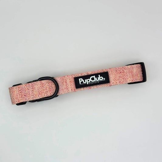 Collar - Tweed Pink - The Bark Market