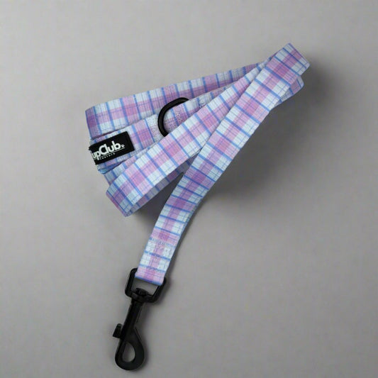 Lead - Pink Tartan - The Bark Market