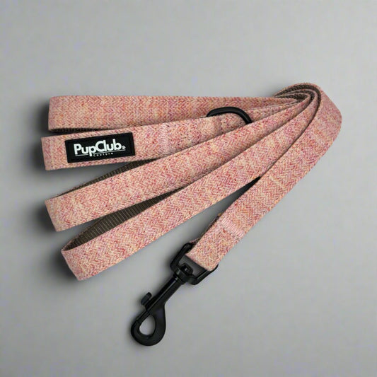 Lead - Tweed Pink - The Bark Market