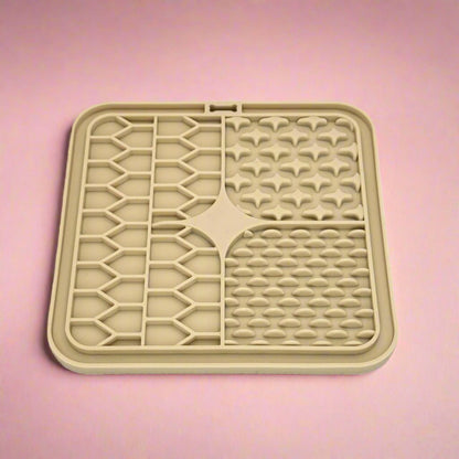 Dog Lick Mat - Cream - The Bark Market
