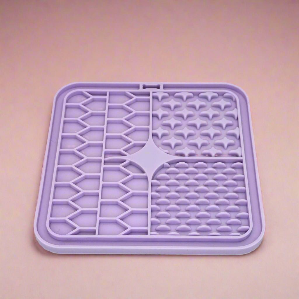 Dog Lick Mat - Lilac - The Bark Market