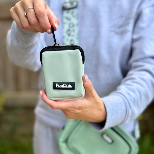 Dog Treat Pouch - Sage Green - The Bark Market