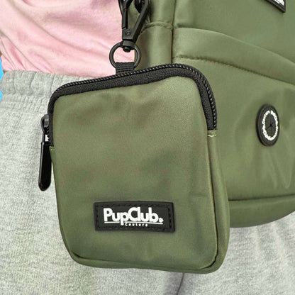 Dog Treat Pouch - Khaki Green - The Bark Market