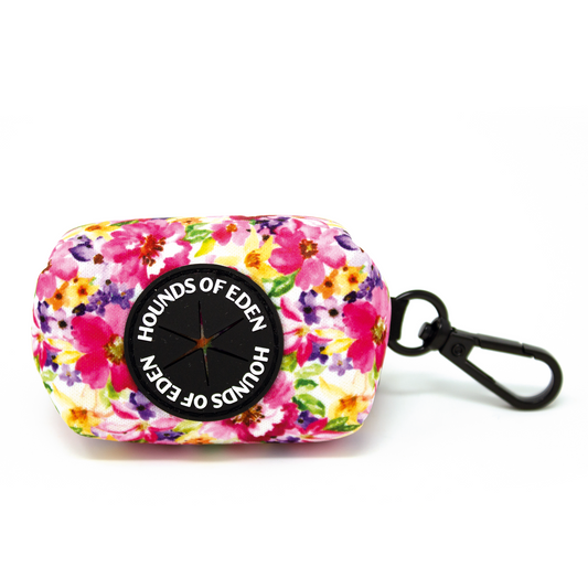 'Florentina' - Floral Poop Bag Holder - The Bark Market