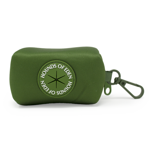 Forest Green 'All Weather' Poop Bag Holder - The Bark Market