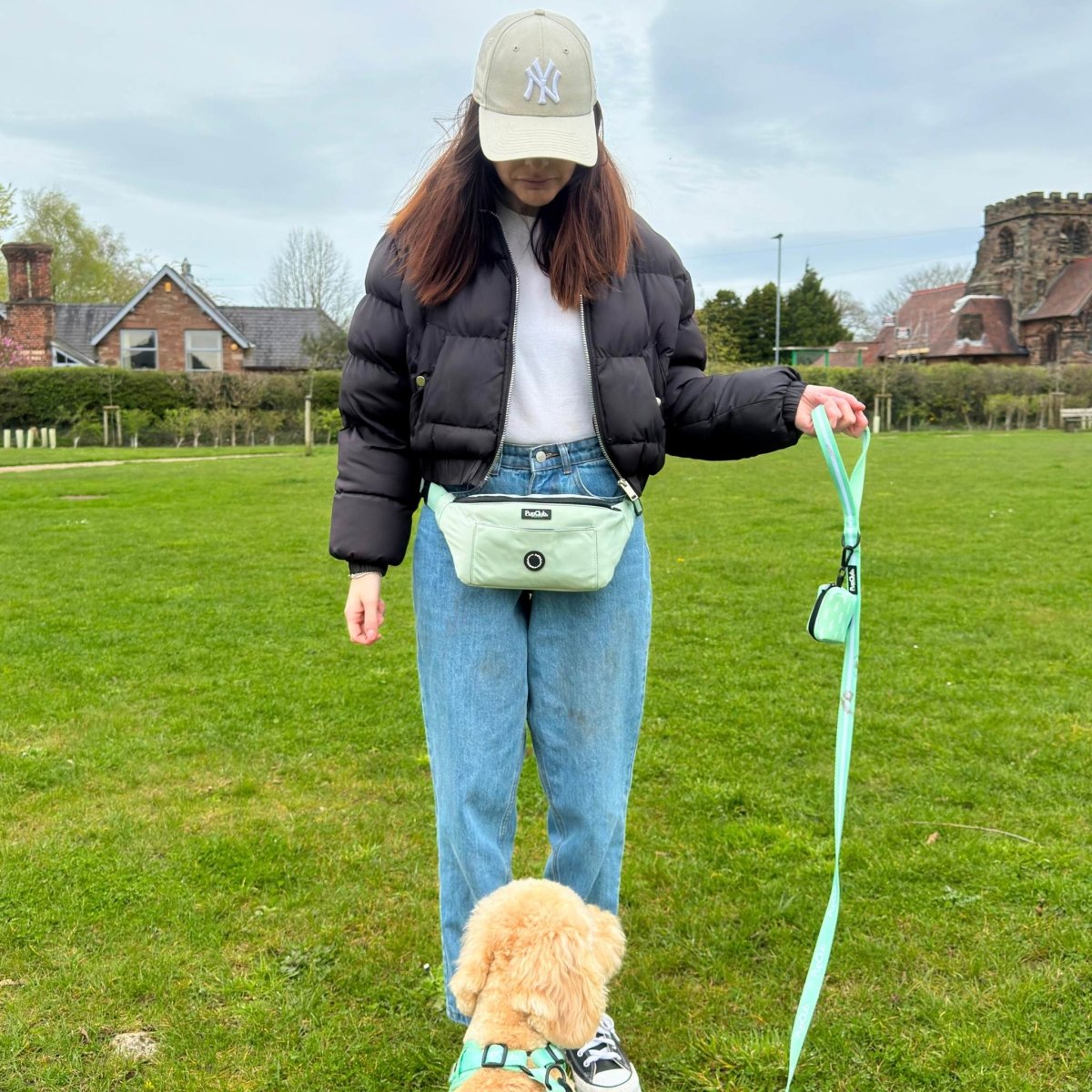 Dog Walking Bum Bag - Sage Green - The Bark Market