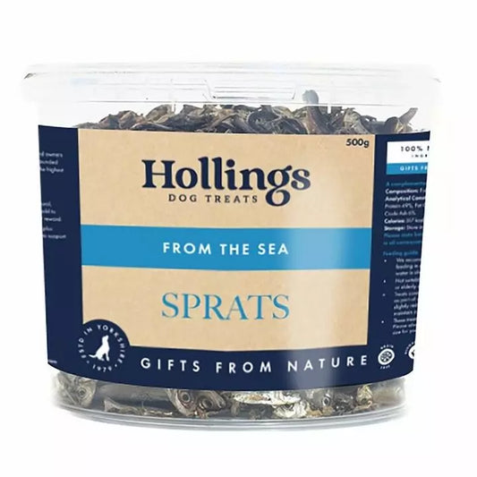 Hollings Sprats 500g - The Bark Market