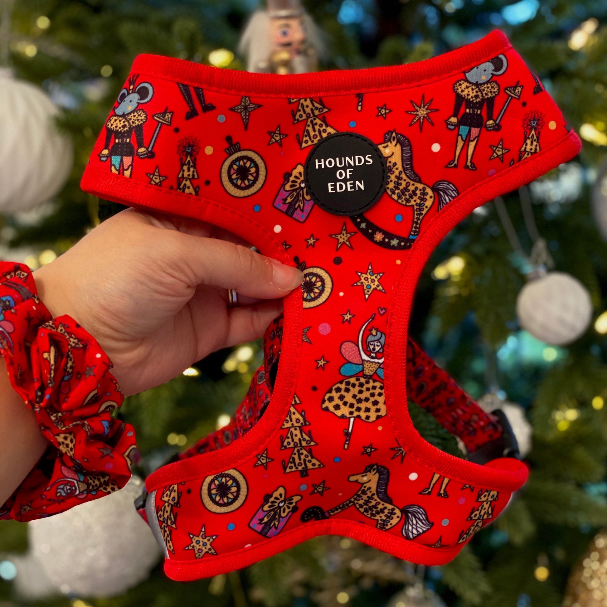 The Foxy Nutcracker - Hair Scrunchie - The Bark Market