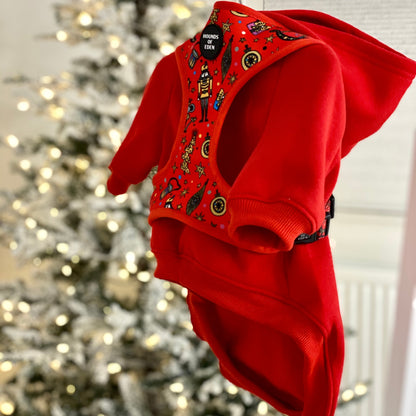 Dog Hoodie - Red - The Bark Market