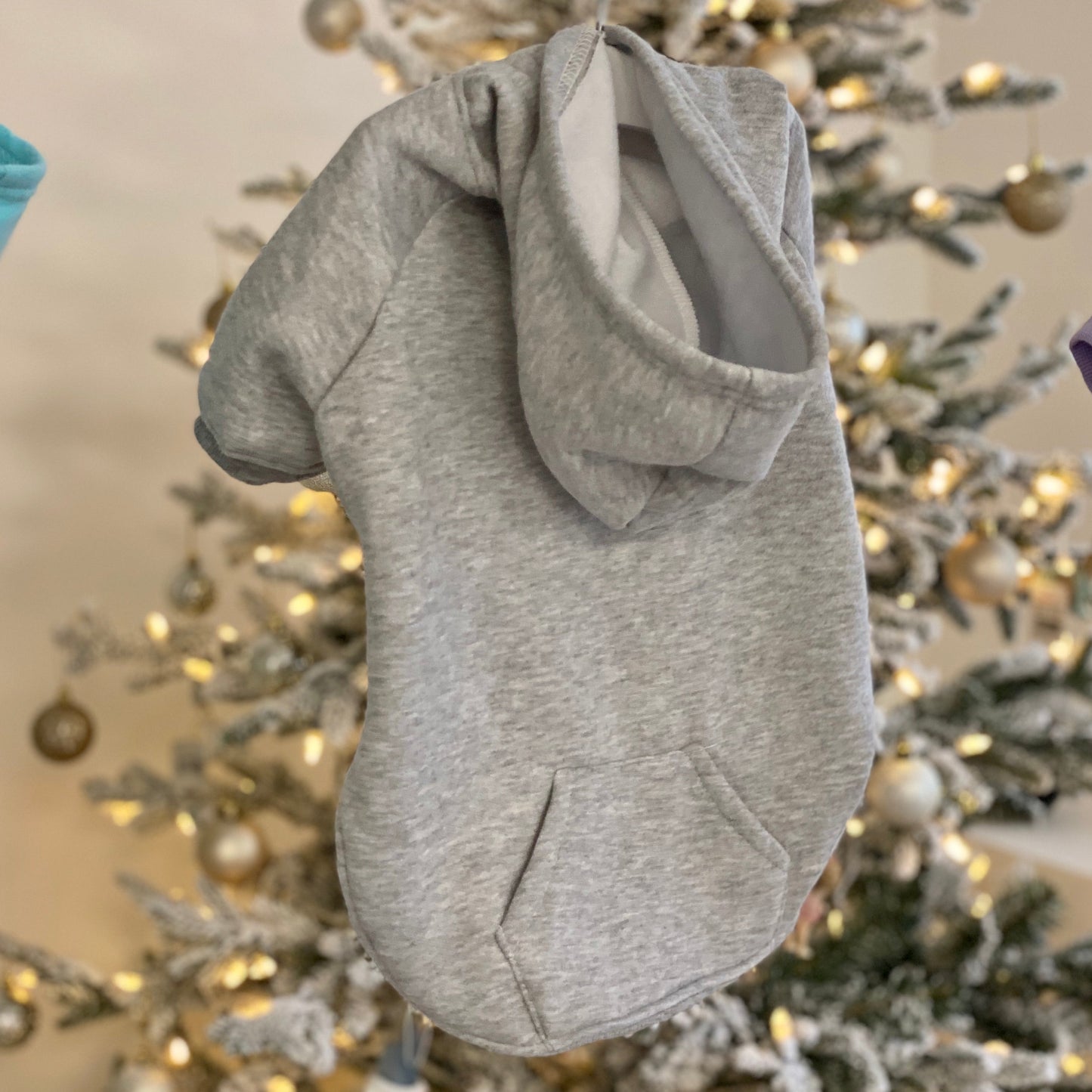 Dog Hoodie - Grey - The Bark Market