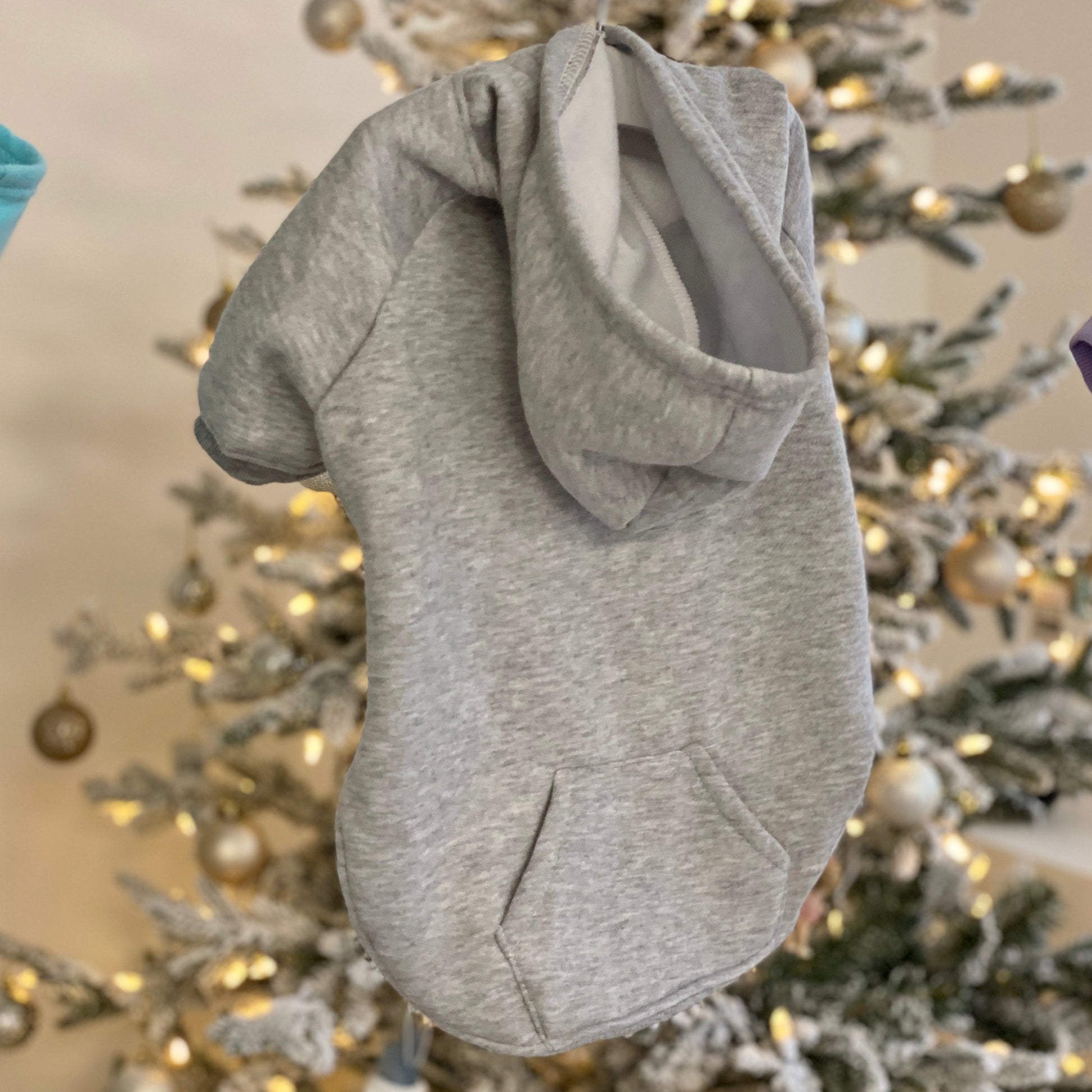 Dog Hoodie - Grey - The Bark Market