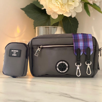 Ulti-Mate Dog Walking Bag - Grey *BAG ONLY* - The Bark Market