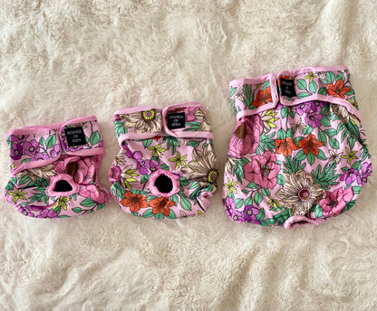 Wild Blossom - Dog Season Hygiene Panties - The Bark Market