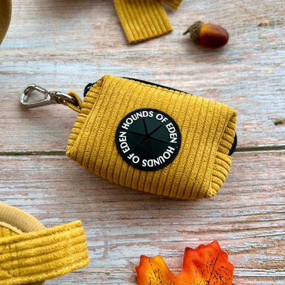 Mustard Yellow Corduroy Harness - The Bark Market